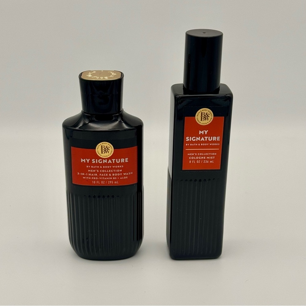 Bath & Body Works My Signature Mens Body Care Gift Set NWT